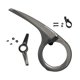 thumbnail image 4 of Funda protectora Universal Macarena para cadena de bicicleta Gris 53 cm x 21 cm, 4 of 8