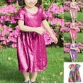 thumbnail image 1 of LOVZFMLL Robe de Noël Imprimée à Manches Longues Extensible Ligne A Robe de Récital Scolaire Robe à Manches Longues Col Rond, 1 of 9