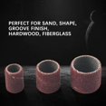 thumbnail image 4 of Jumbo 51pc Drum Sanding Kit - Fits For - Includes Rubber Drum Mandrels - 1/2, 3/8 & 1/4 Inch, 4 of 5