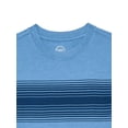 thumbnail image 3 of Wonder Nation Little and Big Boys Chest Stripe Tee with Short Sleeves, Sizes 4-18 & Husky, 3 of 3