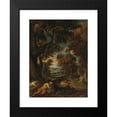 thumbnail image 2 of Théodore Géricault 19x24 Black Modern Framed Museum Art Print Titled - The Sleep of the Peasants, 2 of 5