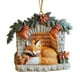 thumbnail image 1 of Lindo colgante decorativo de acrílico con forma de árbol de Navidad | Adorno navideño original | Decoración festiva para árbol | Dije acrílico reutilizable, 1 of 4
