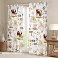 thumbnail image 2 of Homewish Farm Animal Cattle Black Out Curtains,Cute Pig Sheep Curtains Pack of 2 (42x63 Each),Rustic Farmhouse Cabin Bedroom Curtains For Boy Girl,Microfiber Bedroom Decor, 2 of 6