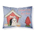 thumbnail image 1 of Caroline's Treasures Dog House Collection Shih Tzu Funda de almohada estándar de tela blanca plateada BB2839FUNDA DE ALMOHADA, multicolor Caroline's Treasures BB2839PILLOWCASE, 1 of 1