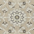 thumbnail image 2 of 7'x10' Beige Grey Machine Woven UV Treated Floral Traditional Indoor Outdoor Area Rug, 2 of 3