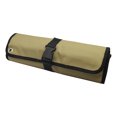 thumbnail image 1 of ZheElen Motorcycle Repair Tool Bag Portable Solid Color Adjustable Strap Waterproof 10 Pockets Wrench Motorbike Storage Pouch Khaki, 1 of 6