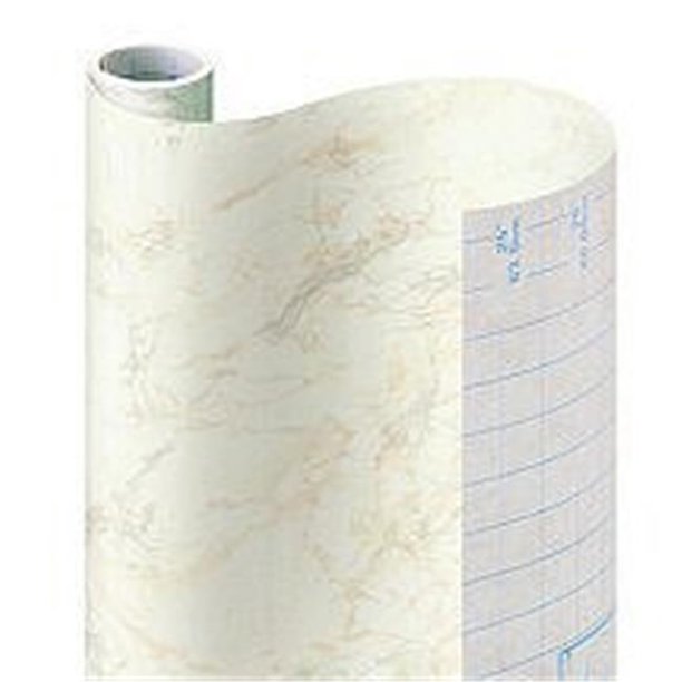 9 ConTact Brand Covering Contact Paper Beige Marble Pack of 12
