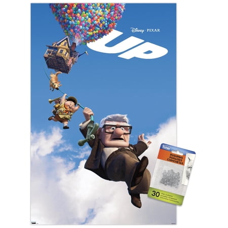 Disney Pixar Up - One Sheet Wall Poster with Push Pins, 14.725" x 22.375"