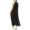 thumbnail image 2 of MSK Womens Chiffon Halter Jumpsuit, 2 of 2