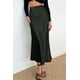 thumbnail image 5 of Falda PRETTYGARDEN 2025 Satinada de Cintura Alta, Línea A, Midi, Talla M, 5 of 7