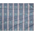 thumbnail image 4 of oneOone Polyester Lycra Grayish Blue Fabric Stripe & Women Face Diy Clothing Quilting Fabric Print Fabric By Yard 56 Inch Wide, 4 of 4