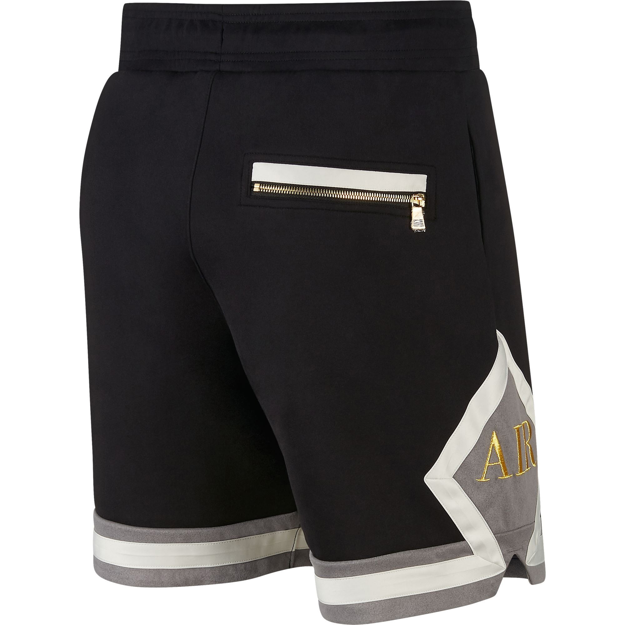 Air Jordan Remastered Diamond Men's Shorts Black-Grey-Metallic