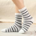 thumbnail image 3 of FREEYOKA 5 Pairs Womens Fuzzy Socks Soft Snow Fluffy Cozy Sleeping Sock Valentine's Day Gifts, Size 6-10, 3 of 7