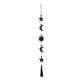 thumbnail image 1 of Moon Phase Wall Hanging Pendant for Office Nursery Bedroom Decorative Wood Wall Home Decorations Window Art Ornaments, 1 of 5