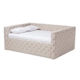thumbnail image 1 of Baxton Studio Anabella Tufted Full Daybed in Light Beige, 1 of 8