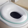 thumbnail image 1 of Asiento de entrenamiento para bebés para niños y niñas, apto para inodoros redondos y ovalados, antideslizante con protección contra salpicaduras, 1 of 5
