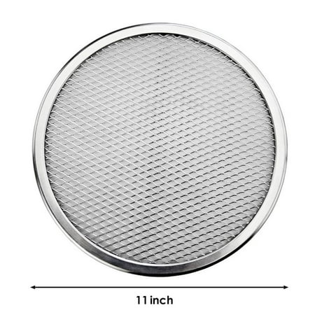 

Aihome Non stick Pizza Screen Pan Baking Tray Metal Net New Seamless Aluminum Metal Net Bakeware Kitchen Tools Pizza 6-22inch
