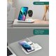 thumbnail image 4 of Wireless Charging Station Foldable 3 in 1 Fast Charger Stand Dock for Apple Watch Airpods iPhone 15 14, 4 of 4