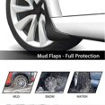 thumbnail image 5 of 4pcs Car Mud Flaps For Volvo Xc60 2014-2017, Auto Front Rear Mudguards Splash Guards Full Protection Mudflap Kit Wheel Exterior Styling Accessories, 5 of 5