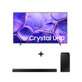 thumbnail image 1 of Combo TV 50'' Samsung Crystal U8000F 4K (2025) + Barra de sonido 2.1 Ch Subwoofer B-series HW-B450F (2025) Negro, 1 of 5