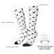 thumbnail image 4 of Fotbe Black Rabbit Calcetas Divertidas Estampadas para Hombre y Mujer, Calcetas de Algodón hasta la Rodilla para Caminar, Correr, Enfermería y Embarazo, 4 of 6