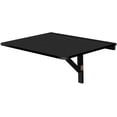 thumbnail image 2 of Giantex Folding Table Laptop Desk, Space Saving Hanging Table for Study, Bedroom, Bathroom or Balcony, 2 of 7
