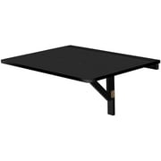 Giantex Folding Table Laptop Desk, Space Saving Hanging Table for Study, Bedroom, Bathroom or Balcony