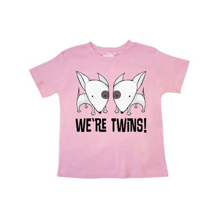

Inktastic Twins Cute Puppy Outfit Gift Toddler Boy or Toddler Girl T-Shirt
