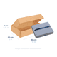 thumbnail image 2 of ParaPaquetes Cajas con Pestañas 30 x 20 x 7 cm 25pzs, 2 of 3