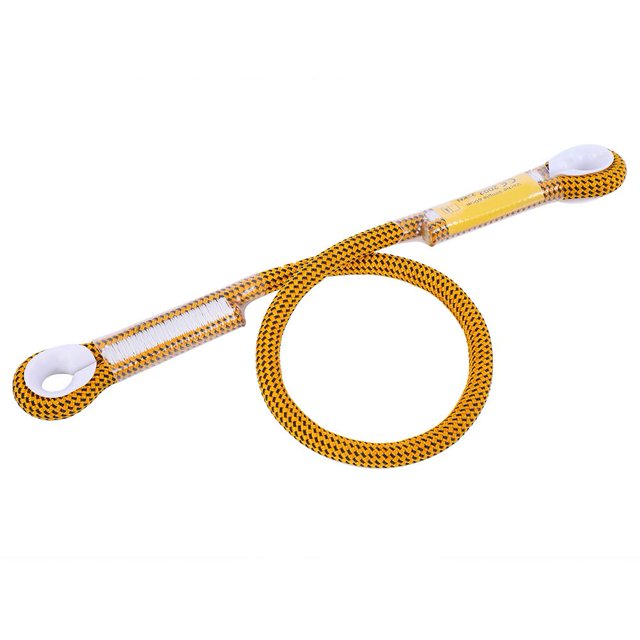 LYUMO 60/120/150cm Outdoor Survival Climbing Safety Rope with Ring Bearing, Survival Climbing Rope, Rescue Climbing Rope