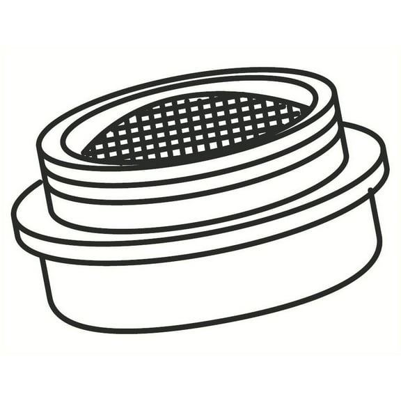 Moen Monticello Aerator in Stainless in Stainless