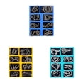 thumbnail image 1 of Metal Puzzle - 8-Piece Metal Brain Teaser Puzzle Set, Fun Portable Way, Enhance Concentration & Creativity, 1 of 8