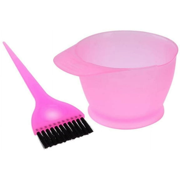 NOGIS Hair Dye Color Brush and Bowl Set, 2Pcs Color Bowl Brushes Tool Mixing Bowl Kit for Hair Tint Dying Coloring Applicator