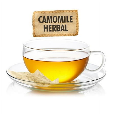 English Tea Shop Chamomile Herbal - Loose Leaf Variety Sampler Size - 5 Teabags