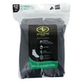 thumbnail image 4 of Athletic Works Men's Lightweight Ankle Socks, 12-Pack, Moisture-Wicking, Lightweight Fabric, Fits Shoe Sizes 6-12, 4 of 4
