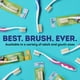 thumbnail image 5 of MOUTHWATCHERS Dr Plotkas Cepillos de dientes extra suaves para niños Cepillos de dientes con hilo dental manual | Cepillos de dientes Ultra Clean Nano | Paquete de 4 - Cepillos de dientes amarillos pa, 5 of 6