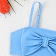 thumbnail image 6 of Cethrio Girls Bikini Swimsuits, Summer Two Piece Swimwear Swimsuit Tops and Swimsuit Bottoms Blue Size 6, 6 of 7