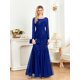 thumbnail image 1 of Lucyinlove-Vestidos de Noche de tul con lentejuelas para mujer, vestidos elegantes de manga larga, sirena de lujo, vestido Formal de dama de honor para fiesta de graduación, 2024, 1 of 5