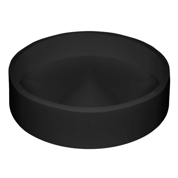 Piscina de bolas TRENDBOX, grande, redonda, de espuma blanda, 130 x 30 cm, color negro