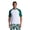 Eden, variant on Men's Short Sleeve Swim Shirt - UPF 50+ Sun Protection - Hightide in Baja Blue