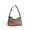 Khaki, variant on Genuine Leather Women's Shoulder Bag Top Layer Cowhide Crossbody Purse Medium