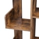 thumbnail image 5 of VASAGLE Librería en Forma de Árbol, Estantería con 13 Compartimentos, Armario de almacenamiento, 25 x 86 x 140 cm, Marrón Rústico, 5 of 5