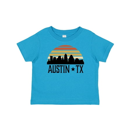 

Inktastic Austin Texas Skyline Vintage Gift Baby Boy or Baby Girl T-Shirt