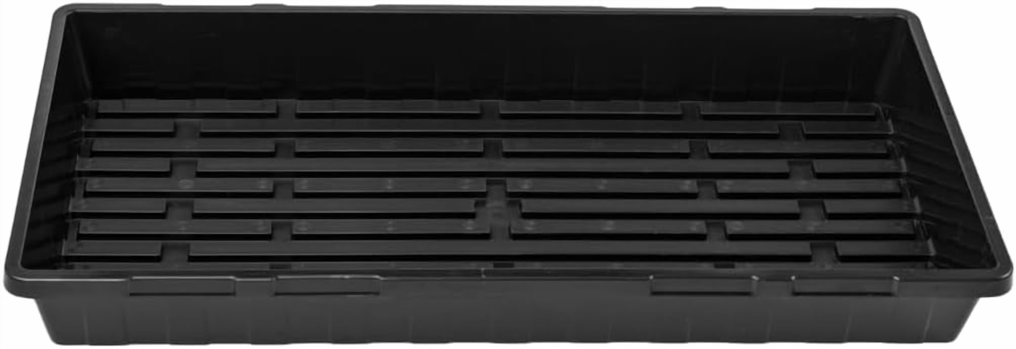 1020 Trays - Extra Strength No Holes, 10 Pack, for Propagation Seed Starter, Plant Germination, Seedling Flat, Fodder, Microgreens