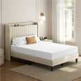 thumbnail image 1 of Yaheetech 8-Inch Full Gel-Infused Memory Foam Mattress with Green Tea Scent, White, 1 of 7
