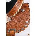 thumbnail image 7 of 14" Western Horse Saddle American Leather Treeless Trail Barrel Hilason, 7 of 7