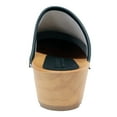 thumbnail image 5 of BJORK Maja Wood Printed Leather Clogs (Moa - EU40), 5 of 9