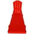 thumbnail image 3 of Polytrends  Laguna All Weather Poly Pool Outdoor Chaise Lounge - with Wheels Red, 3 of 5