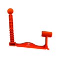 thumbnail image 4 of S SERENABLE 144 degree Golf Swing Golf Swing Practice Tool for Beginners Professionals Orange, 4 of 9