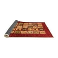 thumbnail image 2 of Ahgly Company Indoor Rectangle Abstract Orange Modern Area Rugs, 7' x 9', 2 of 4